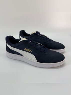 Puma Astro Kick Lace Up Sneakers Mens Size 10 Navy Blue Casual Shoes 369115-03